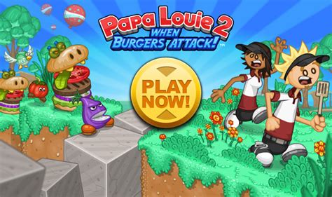 papa louie 2 kizi|papa louie 7 when wings attack.